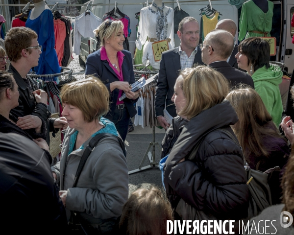 Campagne legislative de Marine Le Pen