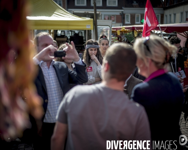 Campagne legislative de Marine Le Pen