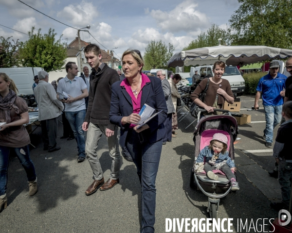 Campagne legislative de Marine Le Pen