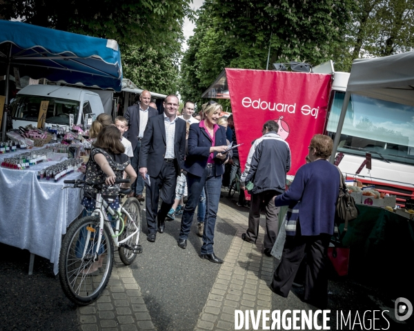 Campagne legislative de Marine Le Pen