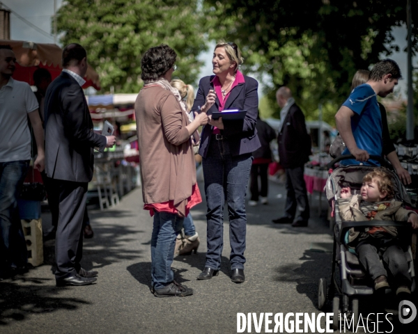 Campagne legislative de Marine Le Pen