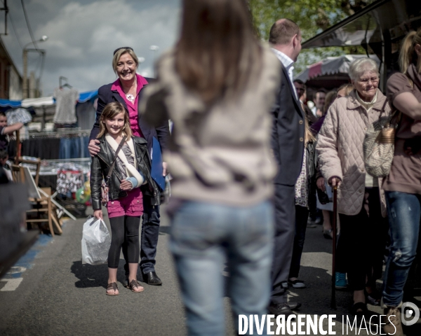 Campagne legislative de Marine Le Pen