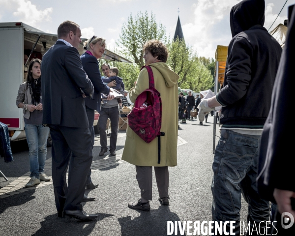 Campagne legislative de Marine Le Pen