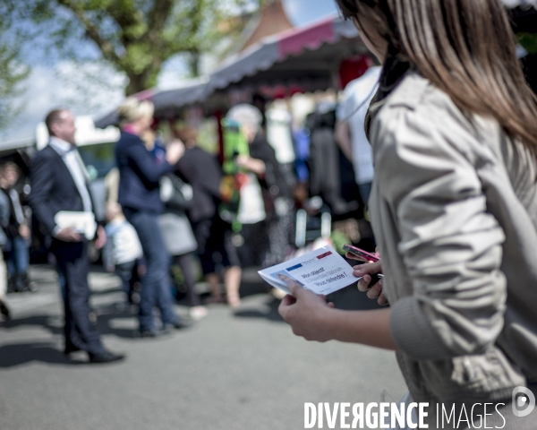 Campagne legislative de Marine Le Pen