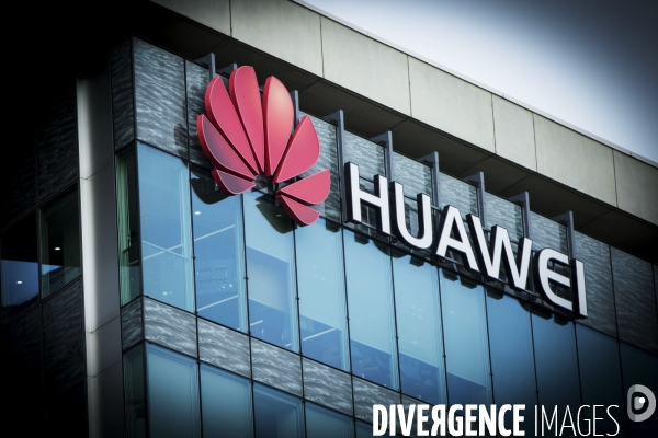 Le siège social de Huawei en France.