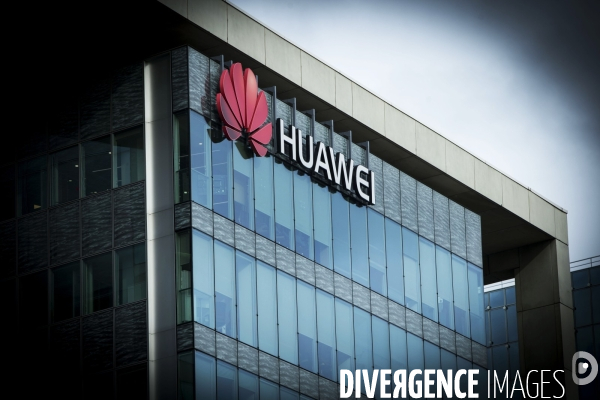 Le siège social de Huawei en France.