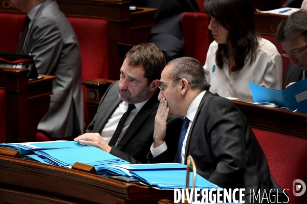 Discussion de la loi anti casseurs a l Assemblee nationale