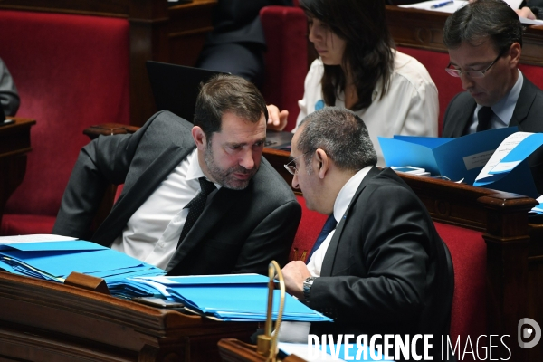 Discussion de la loi anti casseurs a l Assemblee nationale