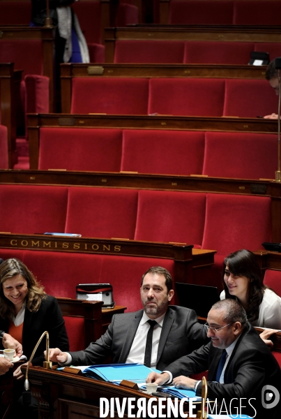 Discussion de la loi anti casseurs a l Assemblee nationale