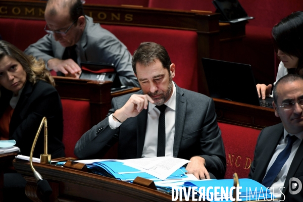 Discussion de la loi anti casseurs a l Assemblee nationale