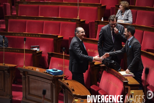 Discussion de la loi anti casseurs a l Assemblee nationale