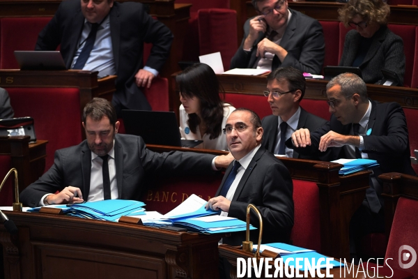 Discussion de la loi anti casseurs a l Assemblee nationale