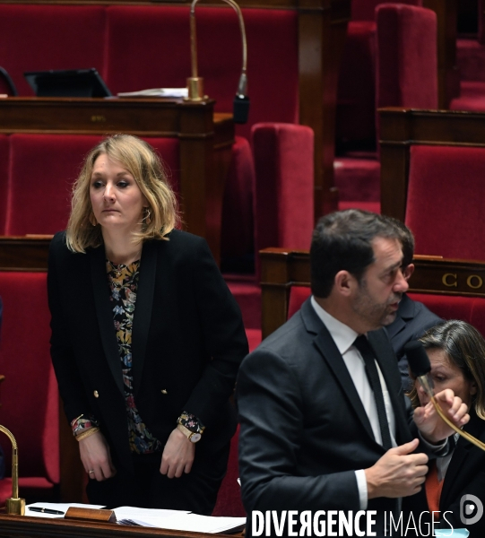 Discussion de la loi anti casseurs a l Assemblee nationale