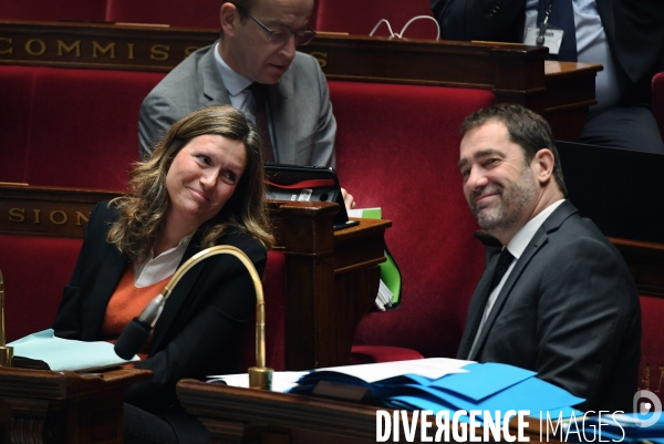 Discussion de la loi anti casseurs a l Assemblee nationale