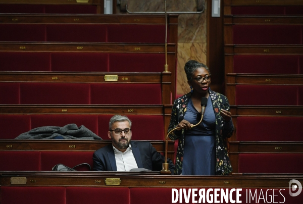 Discussion de la loi anti casseurs a l Assemblee nationale