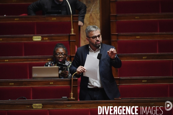 Discussion de la loi anti casseurs a l Assemblee nationale