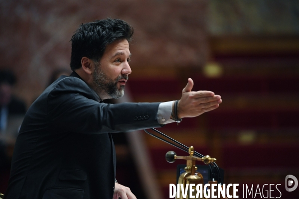 Discussion de la loi anti casseurs a l Assemblee nationale