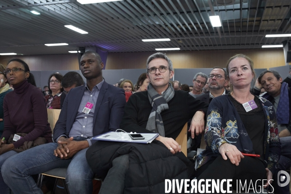 Rassemblement des secretaires de section du PS