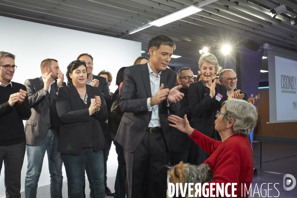 Rassemblement des secretaires de section du PS