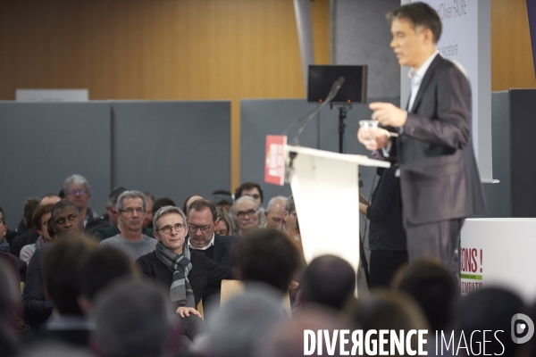 Rassemblement des secretaires de section du PS