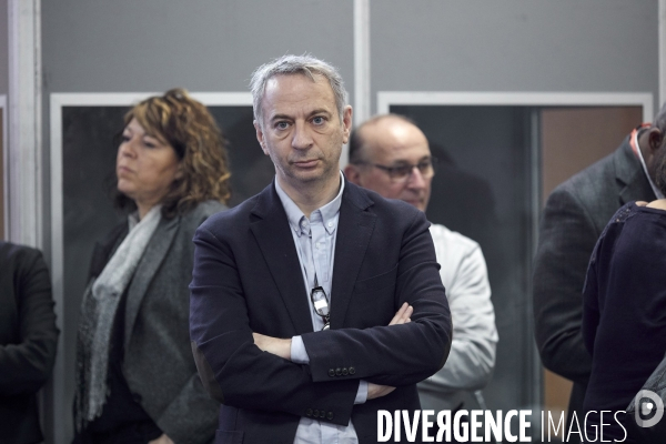 Rassemblement des secretaires de section du PS