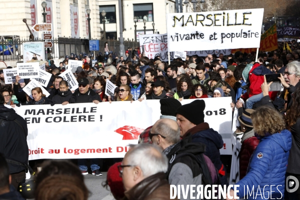 Marche de la colère contre l habitat Indigne