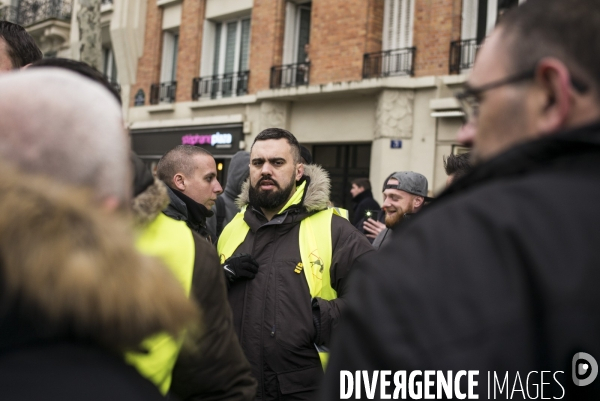 Acte 12 des gilets jaunes a paris.