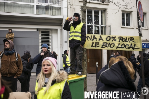 Acte 12 des gilets jaunes a paris.