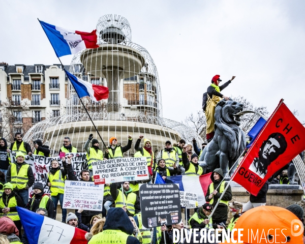 Gilets Jaunes Paris Acte XII - Marche des Blessés