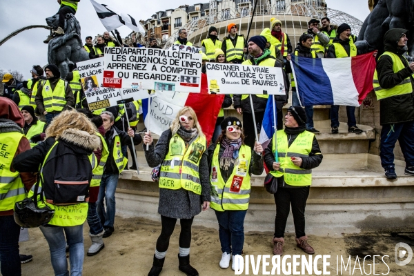 Gilets Jaunes Paris Acte XII - Marche des Blessés