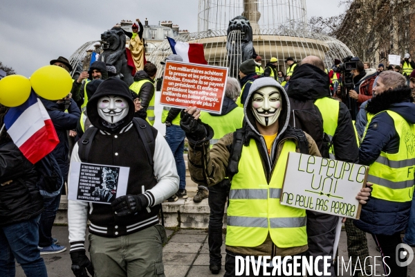 Gilets Jaunes Paris Acte XII - Marche des Blessés