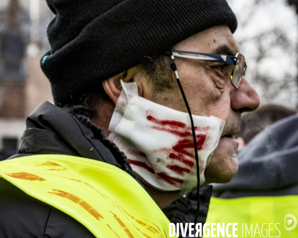 Gilets Jaunes Paris Acte XII - Marche des Blessés