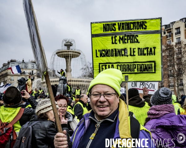 Gilets Jaunes Paris Acte XII - Marche des Blessés
