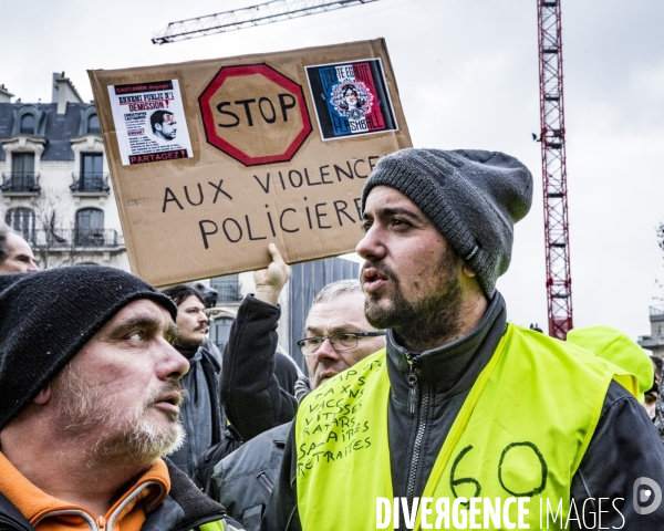 Gilets Jaunes Paris Acte XII - Marche des Blessés