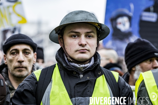 Gilets Jaunes Paris Acte XII - Marche des Blessés