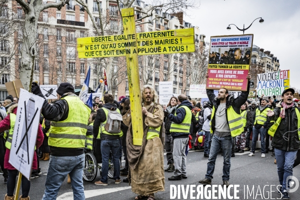 Gilets Jaunes Paris Acte XII - Marche des Blessés