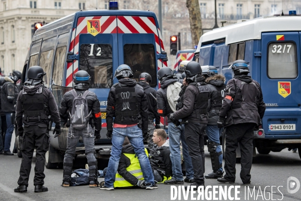 Gilets Jaunes Paris Acte XII - Marche des Blessés