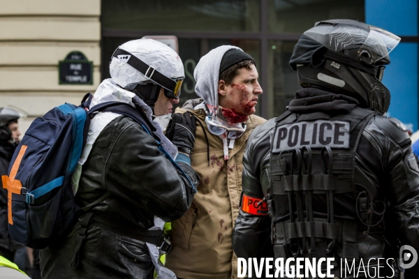 Gilets Jaunes Paris Acte XII - Marche des Blessés