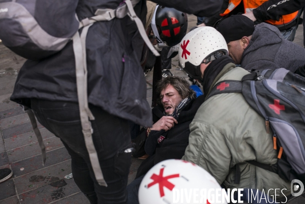 Acte 12 des gilets jaunes a paris.