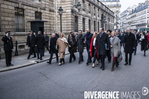 Premier conseil des ministres de l année 2019.