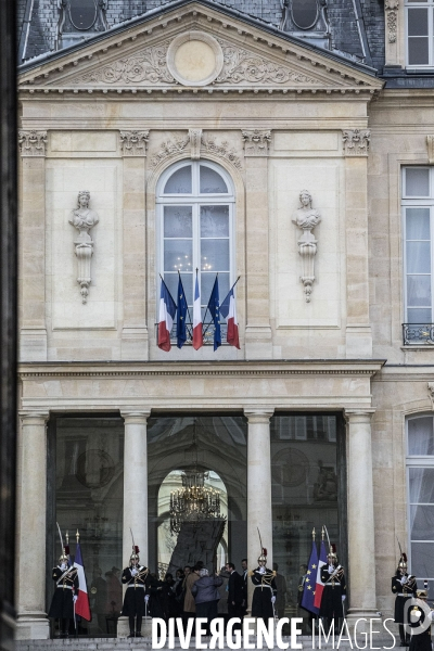 Premier conseil des ministres de l année 2019.