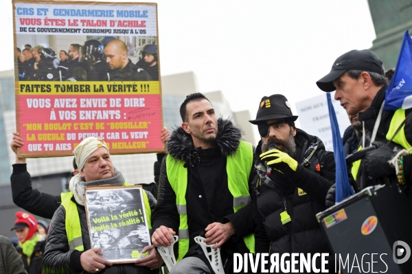 Gilets jaunes Acte XII / Marche blanche pour les blessés