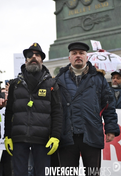 Gilets jaunes Acte XII / Marche blanche pour les blessés