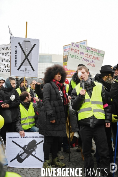 Gilets jaunes Acte XII / Marche blanche pour les blessés