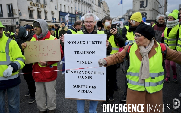 Gilets jaunes Acte XII / Marche blanche pour les blessés