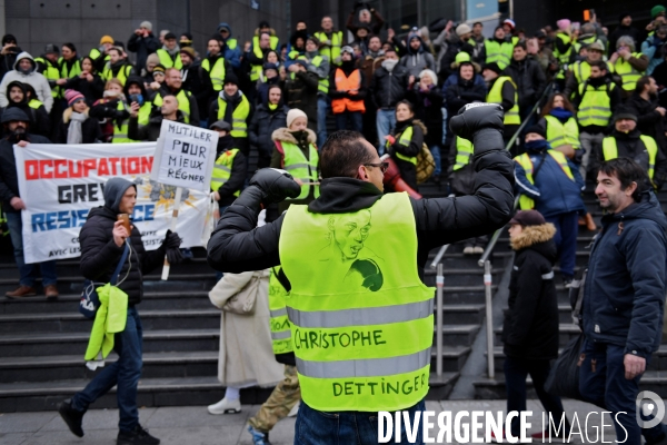 Gilets jaunes Acte XII / Marche blanche pour les blessés