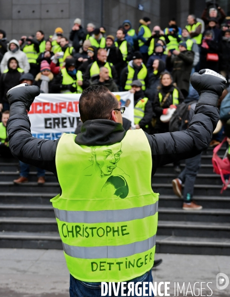 Gilets jaunes Acte XII / Marche blanche pour les blessés