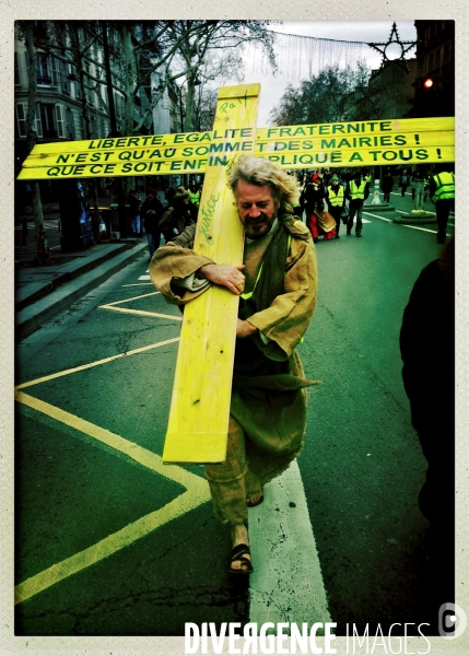 Gilets jaunes Acte XII / Marche blanche pour les blessés