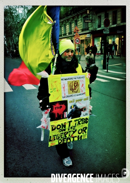 Gilets jaunes Acte XII / Marche blanche pour les blessés