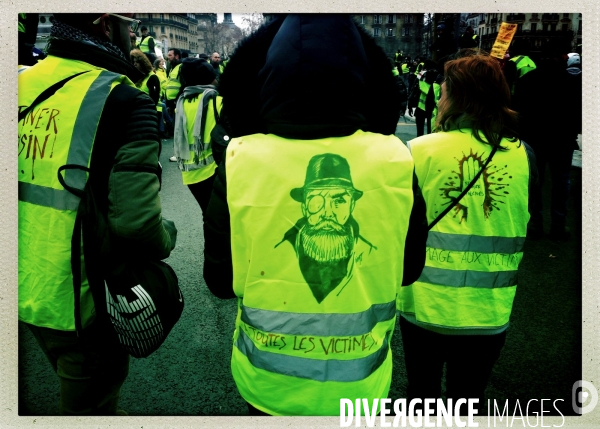 Gilets jaunes Acte XII / Marche blanche pour les blessés